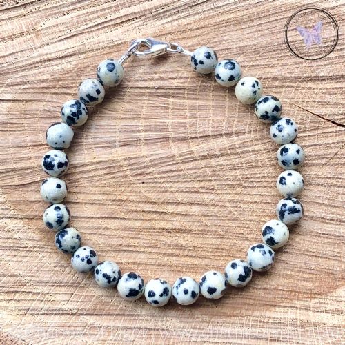 Classical Dalmation Jasper Healing Bracelet